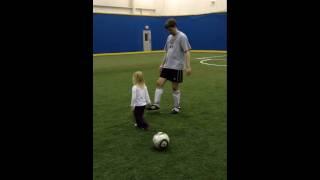 Soccer with Daddy