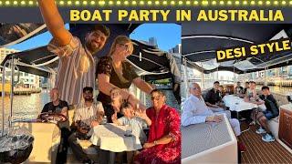 BOAT PARTY IN AUSTRALIA DESI STYLE | CRAZY DANCE PARTY