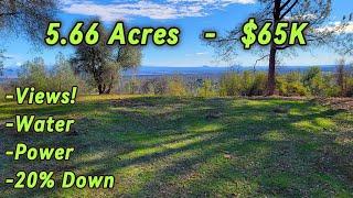 Acreage For Sale In California - Water, Power, Seller Financed Land