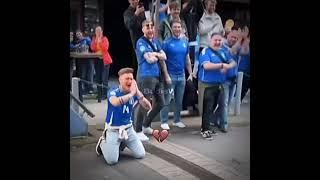 Albanian fans vs Italian fans #football ️ #italy  #albania 