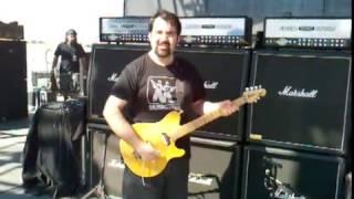 Richie Castellano - Shredding at Blue Oyster Cult soundcheck