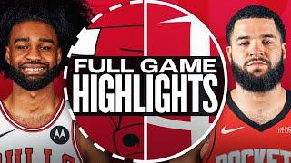 BULLS at ROCKETS | FULL GAME HIGHLIGHTS | March 15, 2025