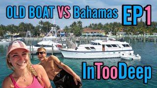 Gulf Stream Crossing to the Bahamas on my Old 70ft Yacht