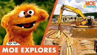 Moe Explores Paper Mill | Kids Learn How Paper is Made | #MoeExplores