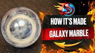 Lampworking | Galaxy Marble w/ Opal | Glass blowing | The Fusing Shop