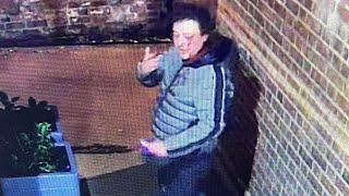 Criminal damage caught on camera outside Lincoln Snooker Club