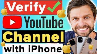 How to Verify your YouTube Channel on iPhone 2025