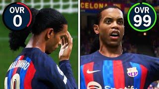 RONALDINHO 0 OVERALL OLDU! // HER GOL +1 OVERALL ARTIYOR! // FIFA 23 KARİYER MODU