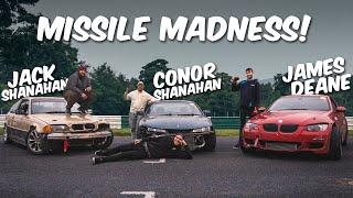 James Deane + Shanahans break EVERYTHING in missile cars...