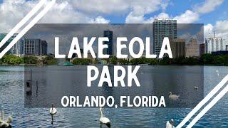 Lake Eola Park || Walking Around Orlando, Florida