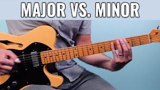 How to HEAR the difference between major and minor (ear training for beginners)