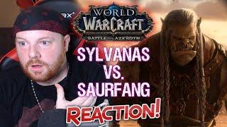 Saurfang vs Sylvanas - Krimson KB Reacts - Battle for Azeroth Reactions