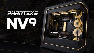 Triple-rad Phanteks NV9 Build: A Stunningly Elegant Setup!