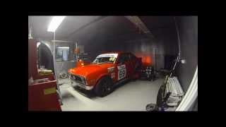 Datsun 1200 Coupe on dyno