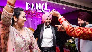 Harpreet and Gurpreet Engagement Dance | Full Traditional Video |