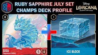  RUBY SAPPHIRE’S BEST META VARIATION - Deck Profile for July Set Championships Disney Lorcana