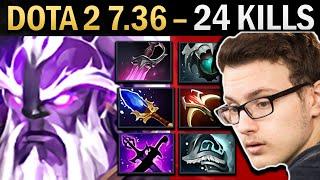 Void Spirit Gameplay Miracle with 24 Kills and Witch - Dota 2 7.36