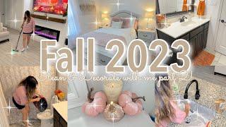 NEW!FALL CLEAN & DECORATE WITH ME PART 2! | COZY FALL DECOR | DECORATE WITH ME