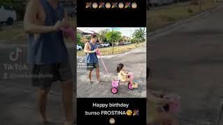 happy birthday bunso FROSTINA..#happybirthday