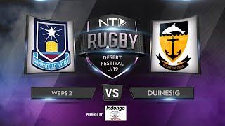 RUGBY HIGHLIGHTS WBPS VS DUINESIG U19 - 30 March 2023