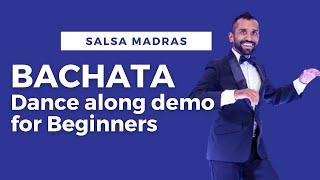 Bachata for Beginners | Dance along Demo | Salsa Madras | Arun S Pauer