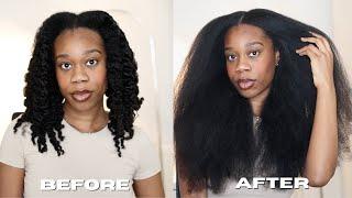 DYSON SUPERSONIC ALTERNATIVE? TESTING TYMO HAIR DRYER ON MY THICK NATURAL HAIR | TYPE 4 HAIR