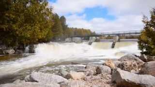 McGowan Falls - Durham Conservation Park - Grey County, Ontario