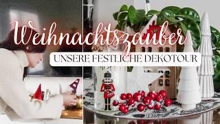  Diese DEKO-IDEEN machen unser Haus zur WEIHNACHTS-OASE  Dekotour 2024 