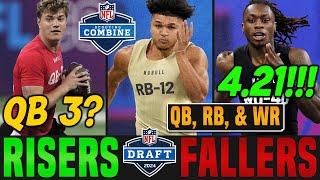 2024 NFL Combine Risers & Fallers | QB, RB, & WR