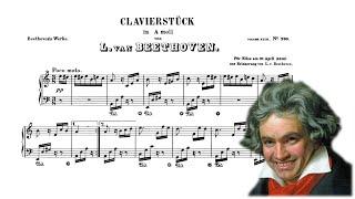 Ludwig van Beethoven - Für Elise (WoO 59)