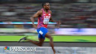 Christian Coleman's outrageous start clinches 100m semifinal spot at Worlds | NBC Sports