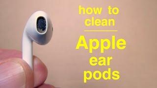 How to ● Clean Apple EarPods or AirPods ( properly ! )