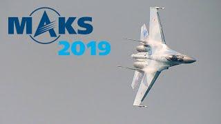 Запредельный пилотаж Юрия Ващука на Су 35С МАКС 2019