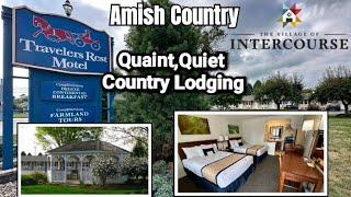 Travelers Rest Motel Full Review (Country Lodging At It’s Best) Intercourse PA- Amish Country