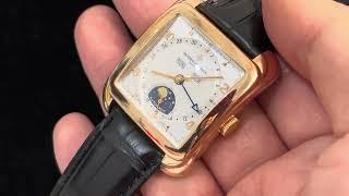 襯返近日天氣熱熔朱古力江詩丹頓歷史系列vacheron constantin toledo triple date moon phase