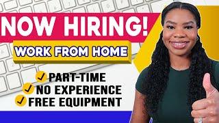 Easy Work From Home Job | Part-Time Hours | Free Equipment Provided