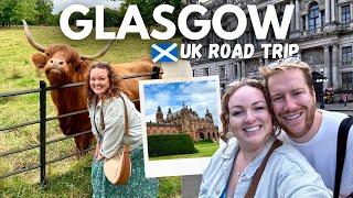 GLASGOW VLOG!  Highland Cows, Museums, BEST Cocktails & Scotland History 󠁧󠁢󠁳󠁣󠁴󠁿 UK Road Trip 6 