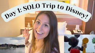 SOLO Trip to DISNEY WORLD: Pop Century Check-In & Disney Springs