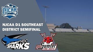 USC-Sumter vs Miami Dade College Men's SE District Soccer Semifinal