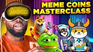 Memecoin Investing Masterclass. Everything You Need To Know