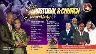 39th Annual Pastoral & Church Anniversary 2024 | Pastor Kimberly Ray