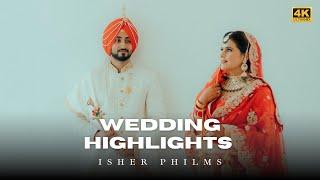 Best Sikh Wedding Highlights 2023 | Raman & Gulsharan | Isher Philms