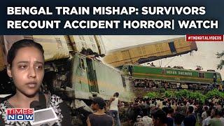 Bengal Train Accident: Watch Survivors Narrate Tales Of Horror After Kanchanjunga Express Tragedy