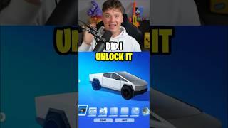 How I UNLOCKED The FREE Cybertruck...