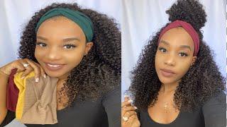 Super Easy 20” Kinky Curly Headband Wig Install | BestHairBuy