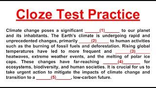 Cloze Test Questions with Answers || Cloze Test Practice for SSC CGL, MTS, Banking, NDA, CDS, AFCAT