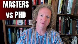 Should You Get a Masters or a PHD?