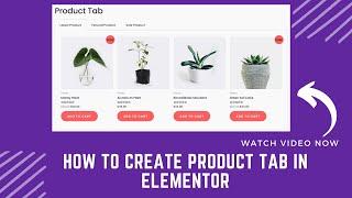 How to create Product Tab in elementor & elementor pro | wordpress elementor tutorial 2022