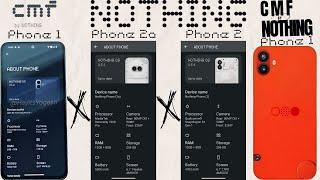 CMF Phone 1 Pics Leak with CPU Specs & Benchmark Results Review vs Nothing Phone 2 & Phone 2a