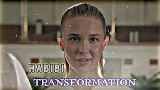 Habibi Girls Transformation Status  Power of water •• Habibi Song #shorts #statusvideo